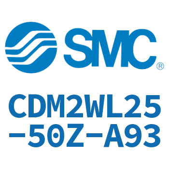 Double standard cylinder-CDM2WL25-50Z-A93