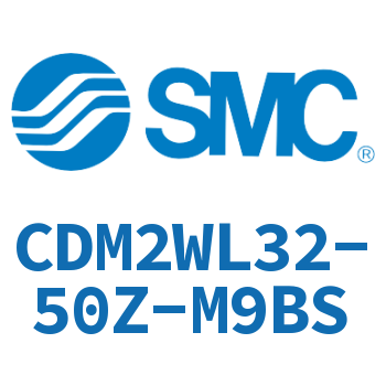 Double standard cylinder-CDM2WL32-50Z-M9BS