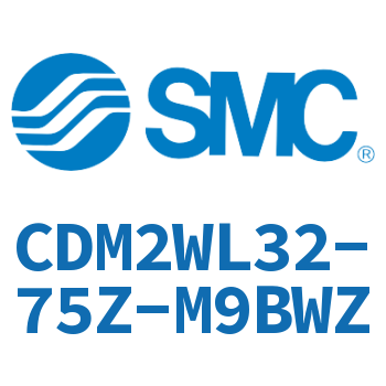 Double standard cylinder CDM2WL32-75Z-M9BWZ