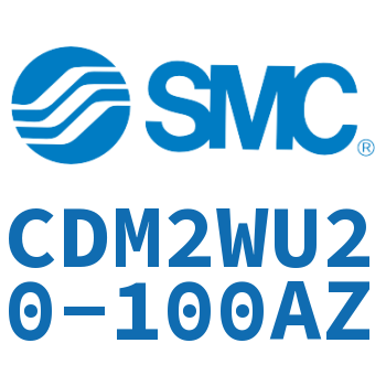 Double standard cylinder-CDM2WU20-100AZ