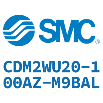 Double standard cylinder-CDM2WU20-100AZ-M9BAL