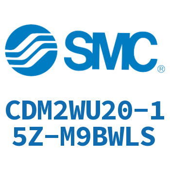 Double standard cylinder-CDM2WU20-15Z-M9BWLS