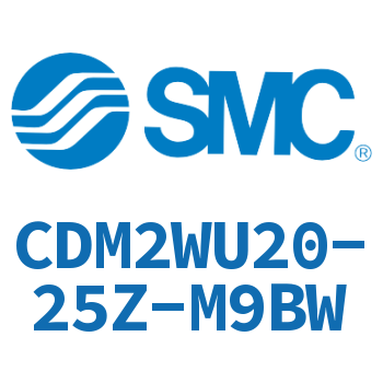 Double standard cylinder-CDM2WU20-25Z-M9BW