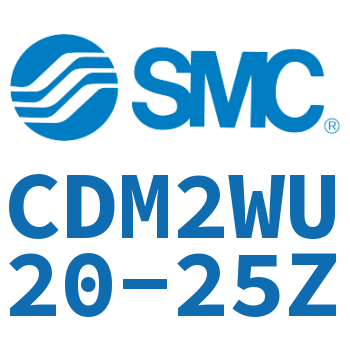 Double standard cylinder-CDM2WU20-25Z