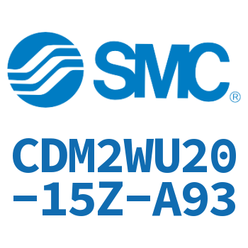 Double standard cylinder-CDM2WU20-15Z-A93