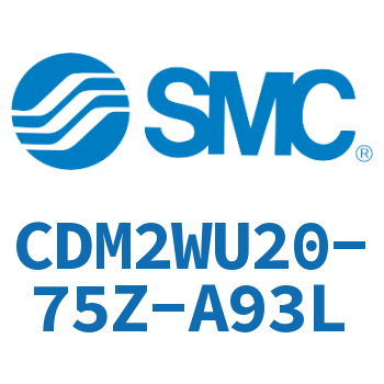 Double standard cylinder-CDM2WU20-75Z-A93L