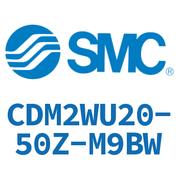 Double standard cylinder-CDM2WU20-50Z-M9BW