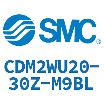 Double standard cylinder-CDM2WU20-30Z-M9BL