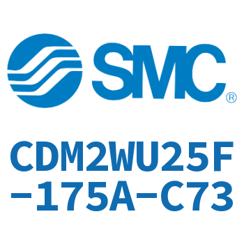 Double standard cylinder-CDM2WU25F-175A-C73