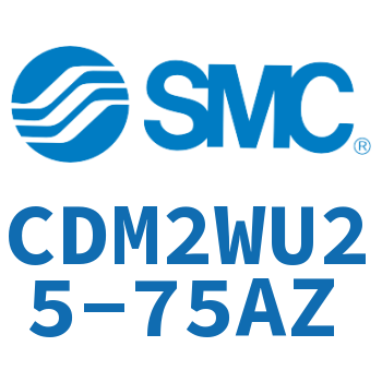 Double standard cylinder-CDM2WU25-75AZ