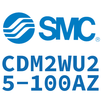 Double standard cylinder-CDM2WU25-100AZ