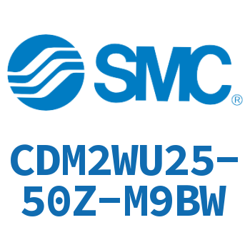 Double standard cylinder-CDM2WU25-50Z-M9BW