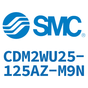 Double standard cylinder-CDM2WU25-125AZ-M9N