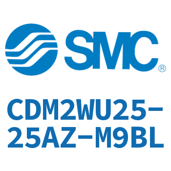 Double standard cylinder-CDM2WU25-25AZ-M9BL