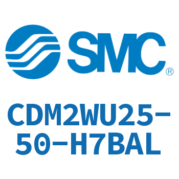 Double standard cylinder CDM2WU25-50-H7BAL