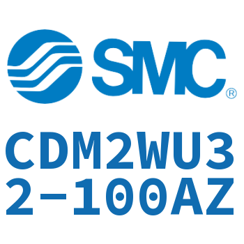 Double standard cylinder-CDM2WU32-100AZ