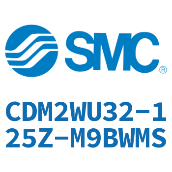 Double standard cylinder-CDM2WU32-125Z-M9BWMS