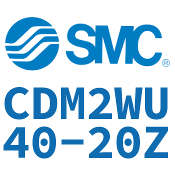 Double standard cylinder-CDM2WU40-20Z