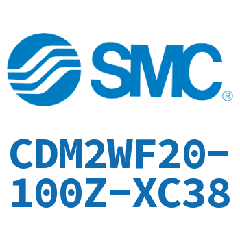 Double standard cylinder-CDM2WF20-100Z-XC38