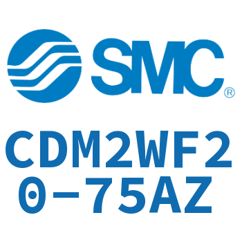 Double standard cylinder-CDM2WF20-75AZ