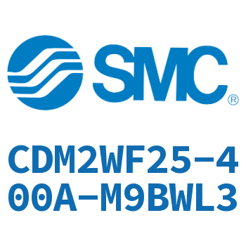 Double standard cylinder-CDM2WF25-400A-M9BWL3