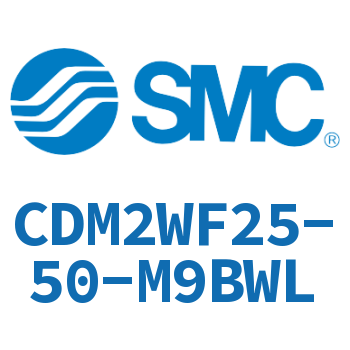 Double standard cylinder-CDM2WF25-50-M9BWL