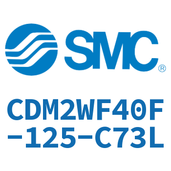 Double standard cylinder-CDM2WF40F-125-C73L