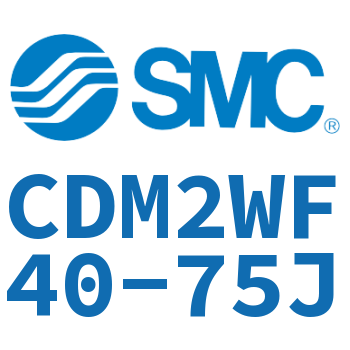 Double standard cylinder-CDM2WF40-75J