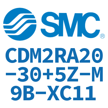 Direct installation type cylinder-CDM2RA20-30+5Z-M9B-XC11