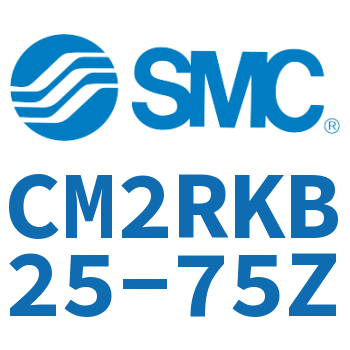 直接安装·杆不回转型气缸-CM2RKB25-75Z