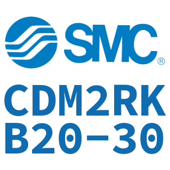 Direct installation, non-rotating rod type cylinder-CDM2RKB20-30