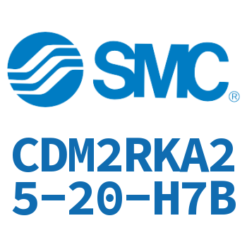 Direct installation, non-rotating rod type cylinder-CDM2RKA25-20-H7B