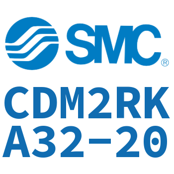 Direct installation, non-rotating rod type cylinder-CDM2RKA32-20