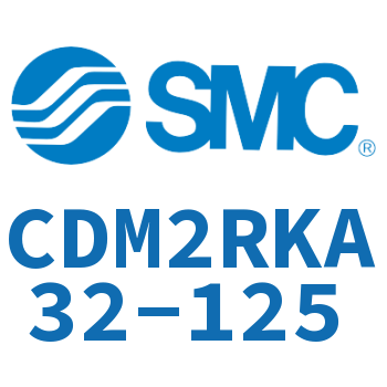 Direct installation, non-rotating rod type cylinder-CDM2RKA32-125