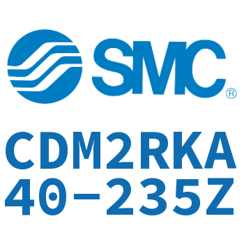 Direct installation, non-rotating rod type cylinder-CDM2RKA40-235Z