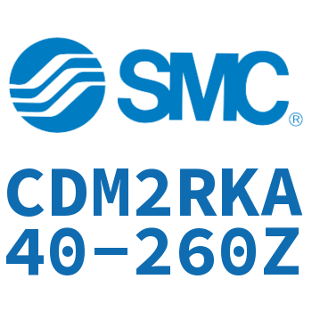 Direct installation, non-rotating rod type cylinder-CDM2RKA40-260Z