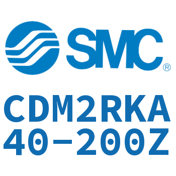 Direct installation, non-rotating rod type cylinder-CDM2RKA40-200Z