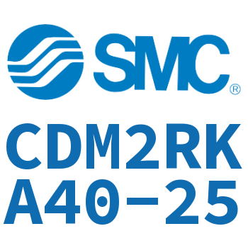 Direct installation, non-rotating rod type cylinder-CDM2RKA40-25