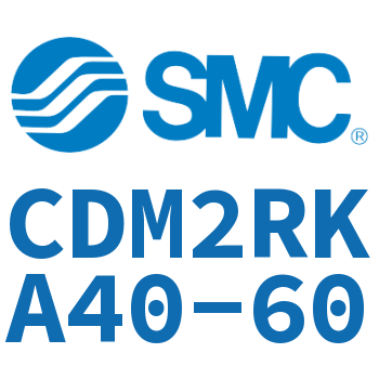 Direct installation, non-rotating rod type cylinder-CDM2RKA40-60