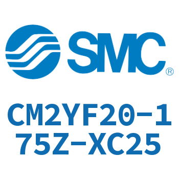 Rod side flange type smooth motion cylinder-CM2YF20-175Z-XC25