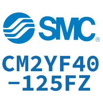 Rod side flange type smooth motion cylinder-CM2YF40-125FZ