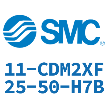 Rod side flange type low speed cylinder 11-CDM2XF25-50-H7B