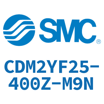 Rod side flange type smooth motion cylinder-CDM2YF25-400Z-M9N