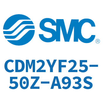 Rod side flange type smooth motion cylinder-CDM2YF25-50Z-A93S