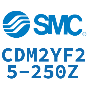 Rod side flange type smooth motion cylinder-CDM2YF25-250Z