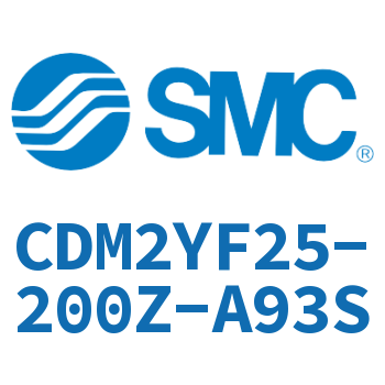 Rod side flange type smooth motion cylinder-CDM2YF25-200Z-A93S