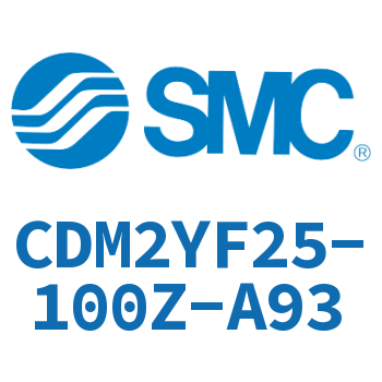 Rod side flange type smooth motion cylinder-CDM2YF25-100Z-A93