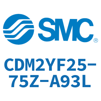 Rod side flange type smooth motion cylinder-CDM2YF25-75Z-A93L