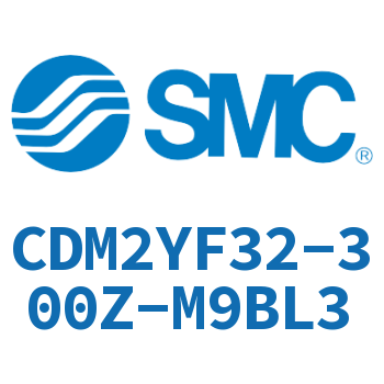 Rod side flange type smooth motion cylinder-CDM2YF32-300Z-M9BL3