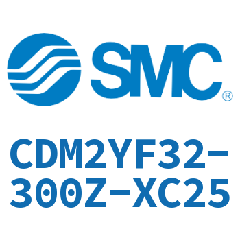 Rod side flange type smooth motion cylinder-CDM2YF32-300Z-XC25